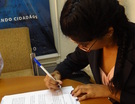 Gabriele Basilio. (coordenadora da UNEafro )