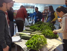 Feira dos produtos do Sistema Agroflorestal - saguão FESB